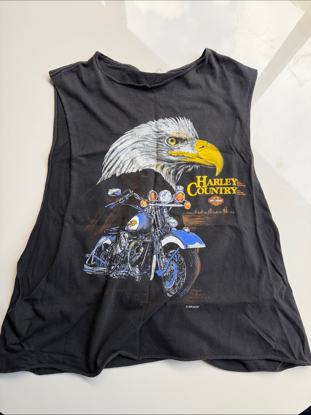 Vintage Harley-Davidson Black Muscle Tee
